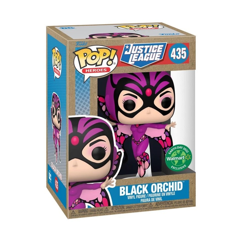 Funko Pop Justice League Black Orchid 435 Earth Day Walmart Exclusive DC Figure